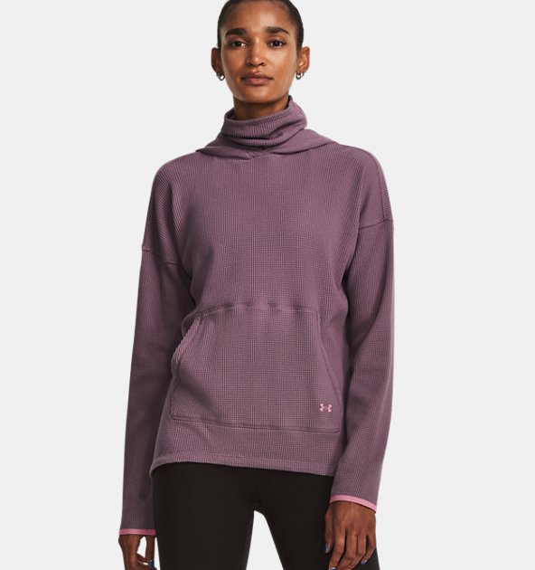 Under Armour Women's UA Waffle Funnel Hoodie